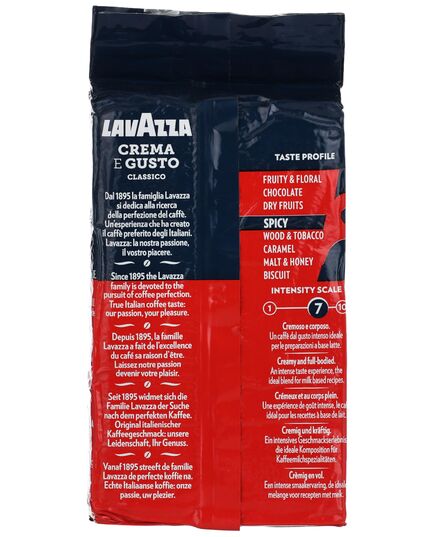 Lavazza Crema E Gusto, 250g gemahlen