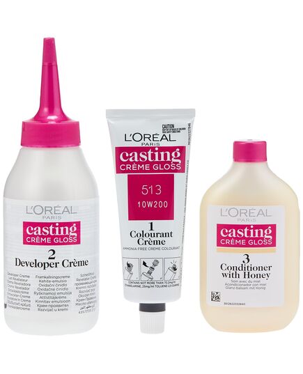 L'Oréal Paris Radiant & Shine Creme Color, 513 Iced Chocolate