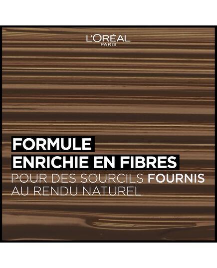 L’Oréal Paris Brow Artist Eyebrow Gel, Plump and Set, 105 Brunette, 0.1 kg