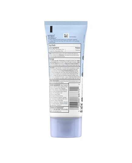 Neutrogena Ultra Sheer Dry-Touch Water Resistant and Non-Greasy Sunscreen Lotion with Broad Spectrum SPF 70, 3 Fl Oz (Pack of 1)