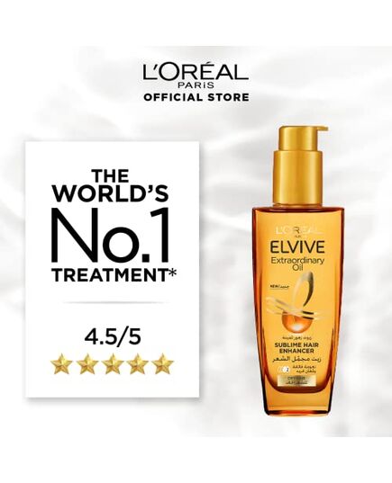 L’Oréal Paris L'Oréal Paris Elvive Extraordinary Oil Serum For Dry Hair Types, 100ml