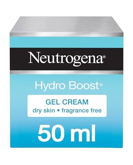 Neutrogena Hydro Boost Gel Face Cream, Moisturizes Dry Skin, Keeps It Soft and Elastic, Lightweight Formula Absorbs Quickly Into Skin, 50ml
