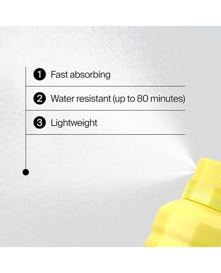 Neutrogena Beach Defense Sunscreen Spray SPF 50, Hawaii Reef Act 104 Compliant, Octinoxate & Oxybenzone Free, Broad Spectrum, Fast Absorbing & Lightweight, Face and Body Sunscreen, 6.5 Oz