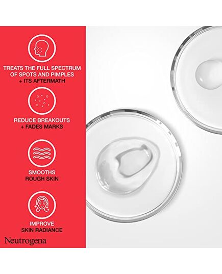 Neutrogena Spot Controlling+ Daily Brightening Serum, Active Formula Combines Skin Purifying Salicylic Acid and Glycolic Acid, 30ml