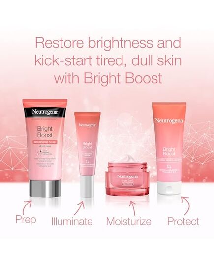 Neutrogena Gel Fluid SPF30, Bright Boost, 50ml