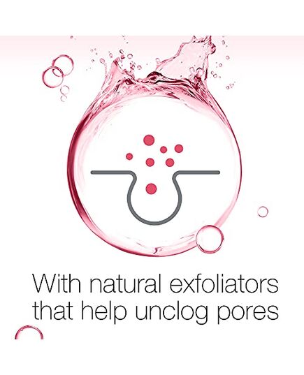 Neutrogena Visibly Clear Face Scrub, Pink Grapefruit, Salicylic Acid & Vitamin C, Cleans Pores, Leaves Skin Fresh & Refreshed, 150ml