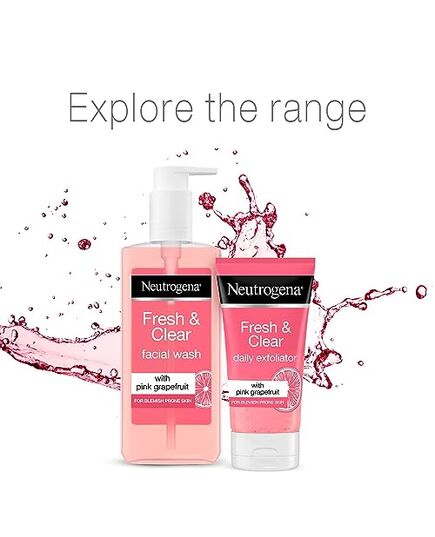 Neutrogena Face Wash, Visibly Clear, Pink Grapefruit, 200ml