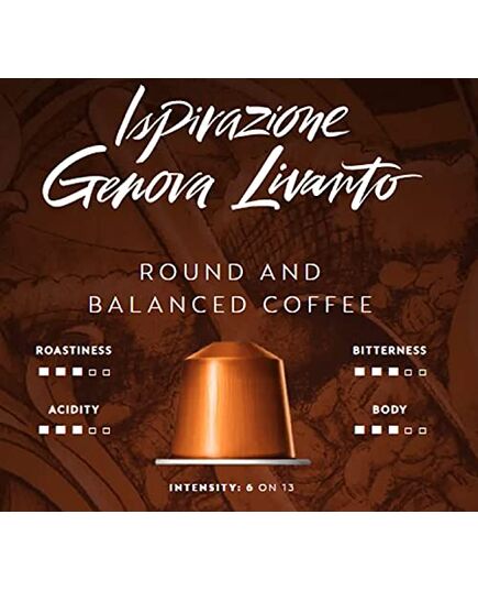 Nespresso Livanto Inspirazione Genova Italiana