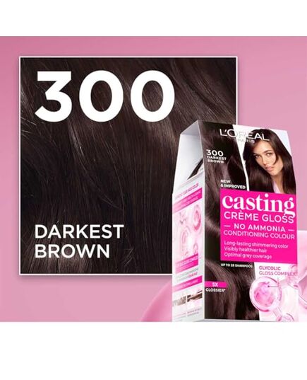 L’Oréal Paris L'Oréal Paris Casting Creme Gloss 300 Dark Brown Haircolor