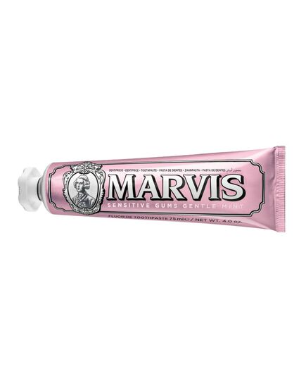 Marvis Sensitive Gums Gentle Mint Toothpaste, 85 ml, Sensational Flavoured Toothpaste Helps Remove Plaque & Reduce Gum Sensitivity, Lasting Freshness