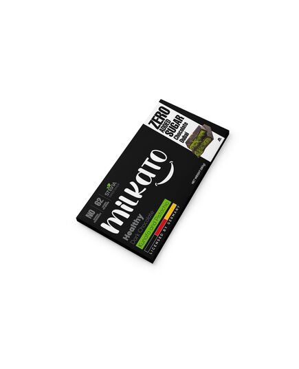 Milkato Milk Chocolate Bar Konafa And Pistachio 160 Gm