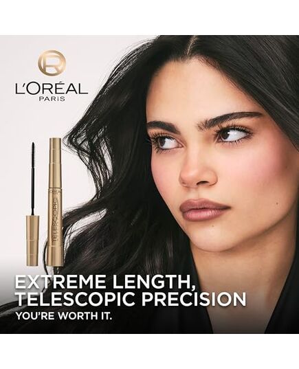 L’Oréal Paris L'Oreal Makeup Telescopic Original Lengthening Mascara, Black, 0.27 Fl Oz (1 Count)