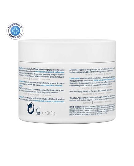 Moisturizing Cream For Dry Skin With Hyaluronic Acid