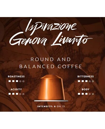 Nespresso Livanto Inspirazione Genova Italiana