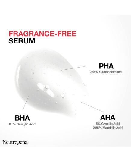 Neutrogena Spot Controlling+ Daily Brightening Serum, Active Formula Combines Skin Purifying Salicylic Acid and Glycolic Acid, 30ml