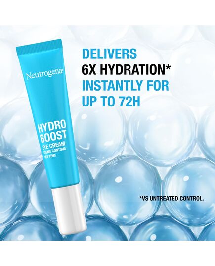 Neutrogena Hydro Boost Eye Cream, Deeply Hydrates Skin, Reduces Signs of Eye Fatigue, Oil-Free Formula, 15ml