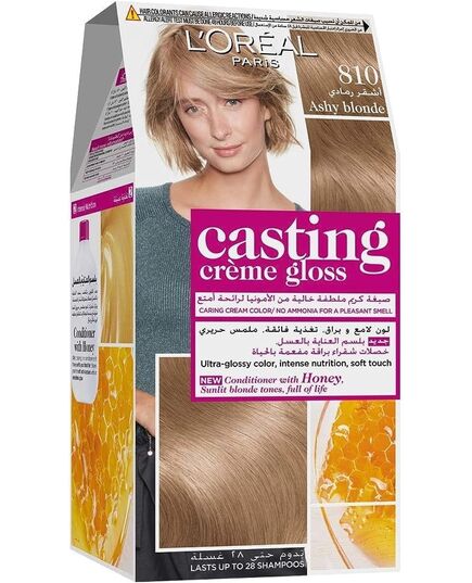 L’Oréal Paris L'Oréal Paris Casting creme gloss - 810 Ashy Blonde - 48ml - 72ml - 60ml