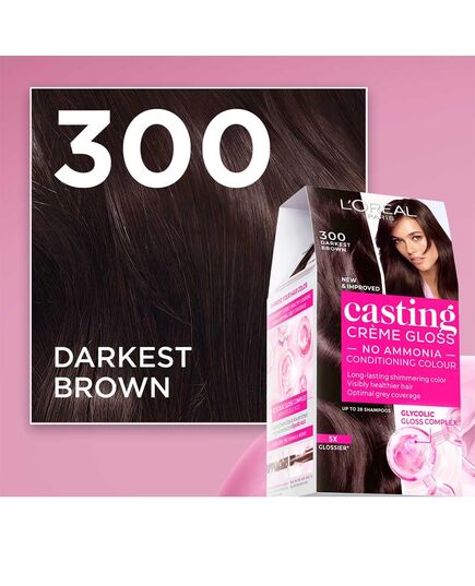 L’Oréal Paris L'Oréal Paris Casting Creme Gloss 300 Dark Brown Haircolor