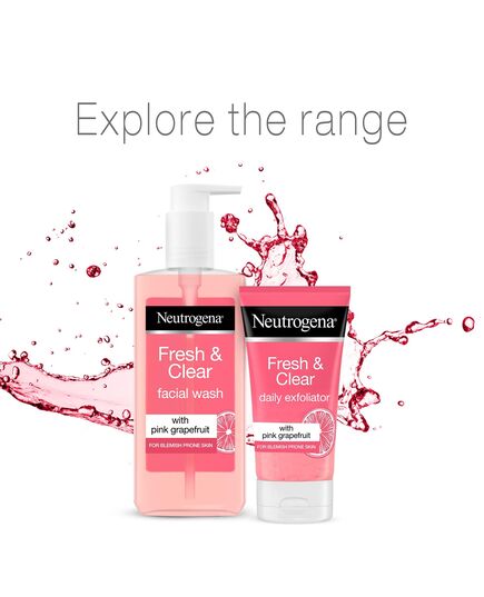 Neutrogena Face Wash, Visibly Clear, Pink Grapefruit, 200ml