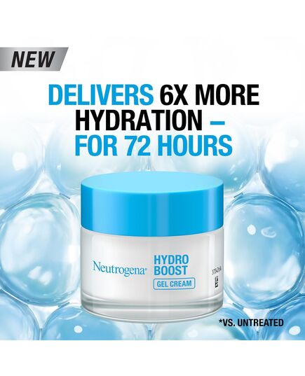 Neutrogena Face Moisturizer Water Gel, Hydro Boost, Normal to Combination Skin. For dehydrated, dull and tired-looking skin. Instantly delivers intense hydration, 50ml (Pack of 2)