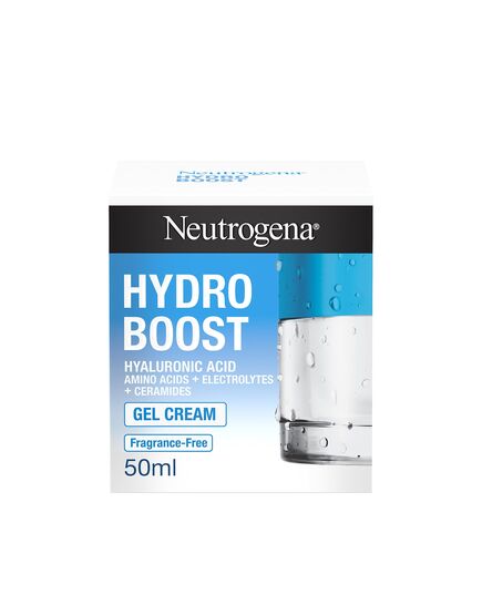Neutrogena Hydro Boost Gel Cream Moisturiser with Hyaluronic Acid & Trehalose - For dry skin - 50 ml