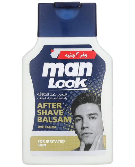 Man look After Shave Balsam With Alum For irritated skin 125 Gm ( Special Offer )