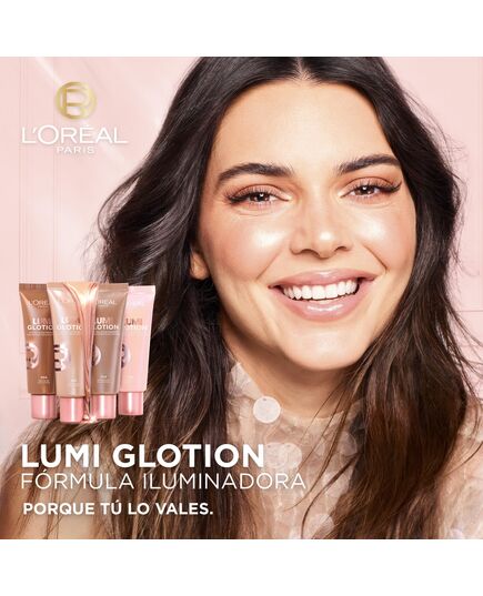 L’Oréal Paris Perfect Match Lumi Glotion Natural Glow Enhancer Liquid Highlighter for Face and Body with Glycerin and Shea Butter, 902 Light Glow, 40 ml