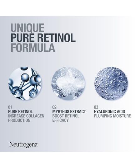 Neutrogena, Retinol Boost Day Cream, SPF 15, Fights visible signs of ageing and reduces the appearance of wrinkles, dryness, and age spots, 50ml