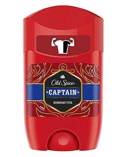 Old Spice Captain Deodorant Stick for Men for Freshness that lasts all day, 50 ml
