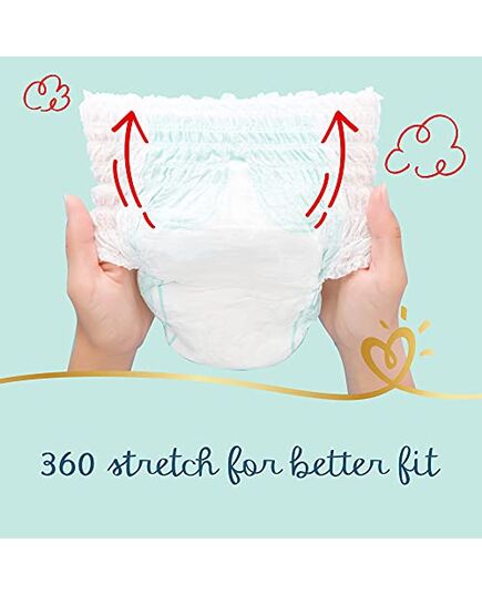 Pampers Premium Extra Care Pants, Size 3, 6-11kg, with lotion with aloe vera, 56 diapers. (Pack may vary)