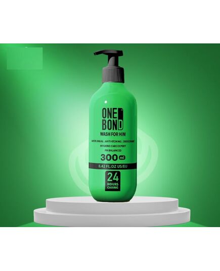 One Bond Sensitive Area Wash For Men,Green, 300Ml