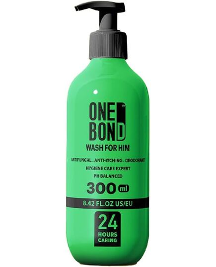 One Bond Sensitive Area Wash For Men,Green, 300Ml