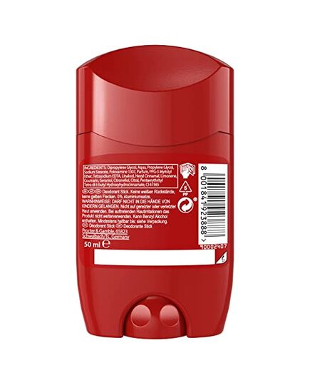 Old Spice Deep Sea Deodorant Stick for Men 50 ml, 48 Hours Freshness, 0% Aluminium Salts, No White Residue and Yellow Stains