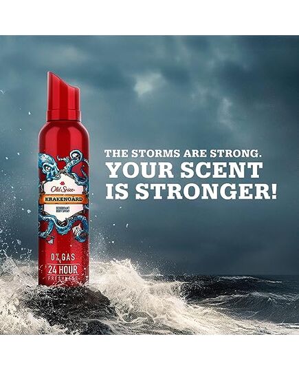 OLD SPICE SPRAY KARAKEN CARD 140 ملى