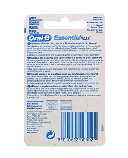 Oral-B Essential Mint Dental Floss - 50 M