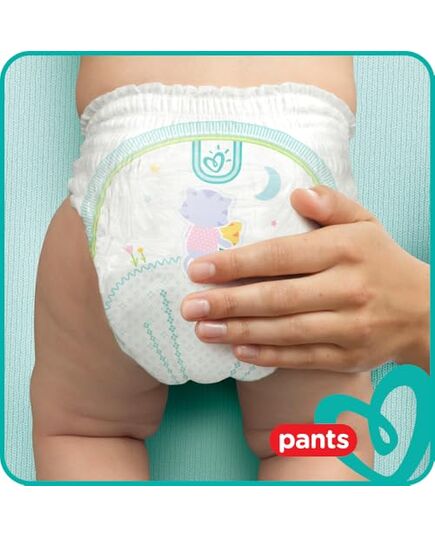 Pampers Diapers Pants, Size 6, above16 KG, with Lotion with Olive Oil, 64 Baby Diapers
