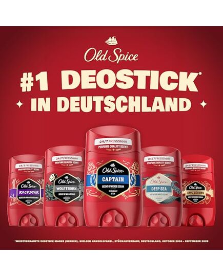 Old Spice Night Panther Deodorant Pen for Men (50ml) Men Gel 48h Freshness 0% Aluminium Salts, No White Residue and Yellow Stains