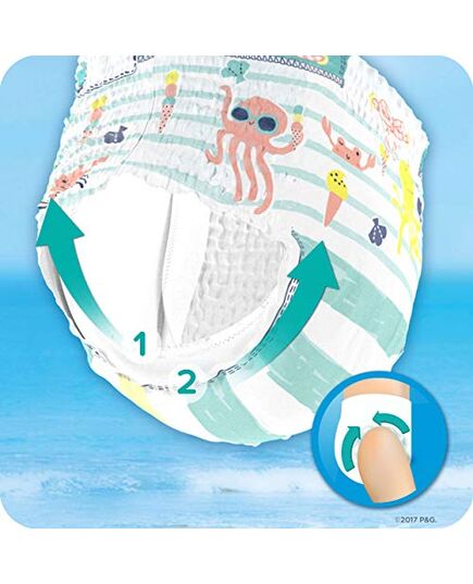Pampers Splashers size 4-5, 11 disposable swim diapers, for safe protection in the water