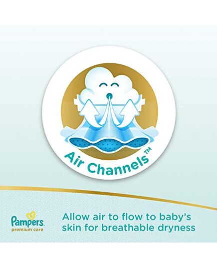 Pampers premium care diapers, size 1, new born, 2-5 kg - 22 diapers