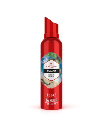 Old Spice Nomad No Gas 24 hour Long Lasting Freshness Deodorant Perfume Body Spray For Men, 140ml