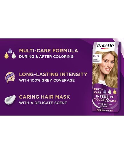 PALETTE ICC 8.0 Light Blonde 50ml