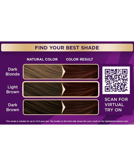 Palette Intensive Color Creme 3-68 Dark Red Mahogny 50 ml