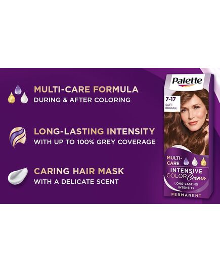 Palette Intensive Color Creme 7-17 Soft Brouge Brown 50 ml