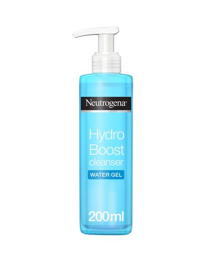 Neutrogena cleansing water gel, hydro boost, normal to dry skin, 200ml