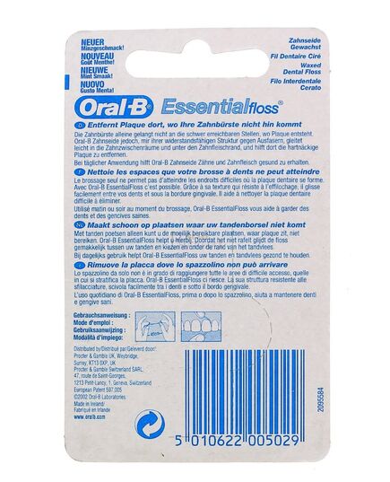Oral-B Essential Mint Dental Floss - 50 M