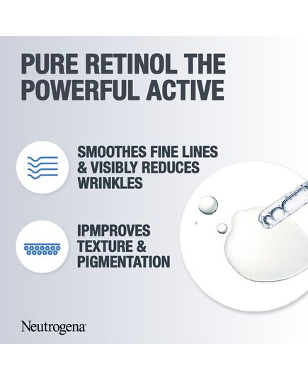 Neutrogena, Retinol Boost Day Cream, SPF 15, Fights visible signs of ageing and reduces the appearance of wrinkles, dryness, and age spots, 50ml