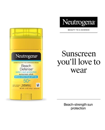 Neutrogena, Beach Defense, Sunscreen Stick, SPF 50+, 1.5 oz (42 g)