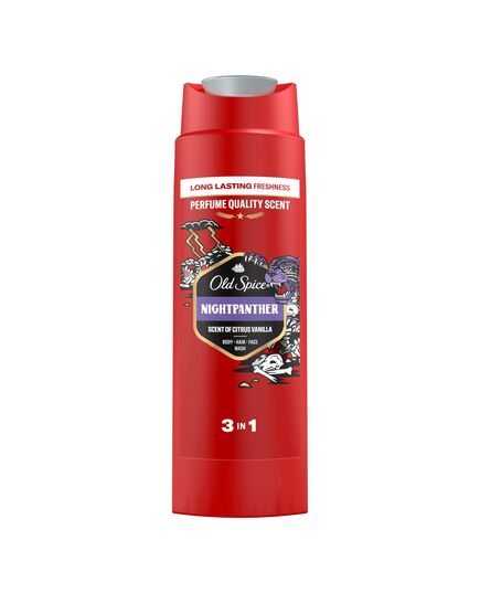 Old Spice Night Panther Shower Gel For Men 400ml