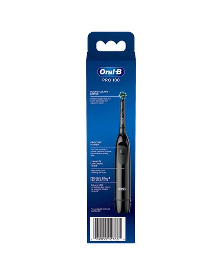 Oral-B Pro-Health Clinical, Superior Clean, Battery Power Electric Toothbrush, Black