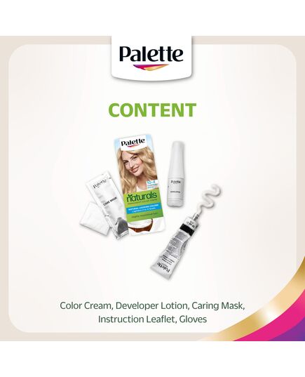 Palette Permenant Natural Colour 10-4 Super Beige Blonde 50 ml
